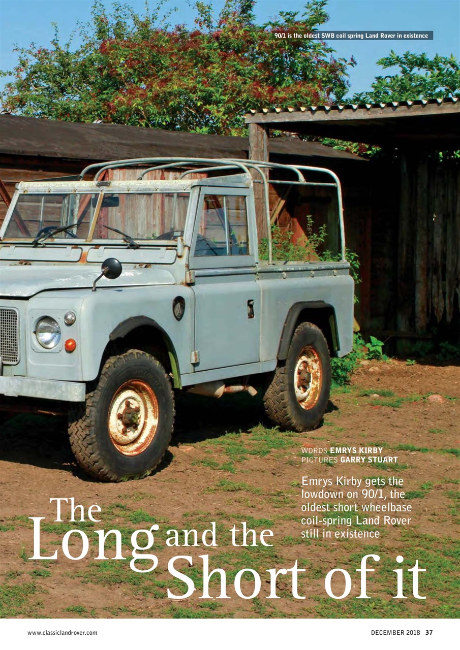 Classic Land Rover Magazine Preview Pages