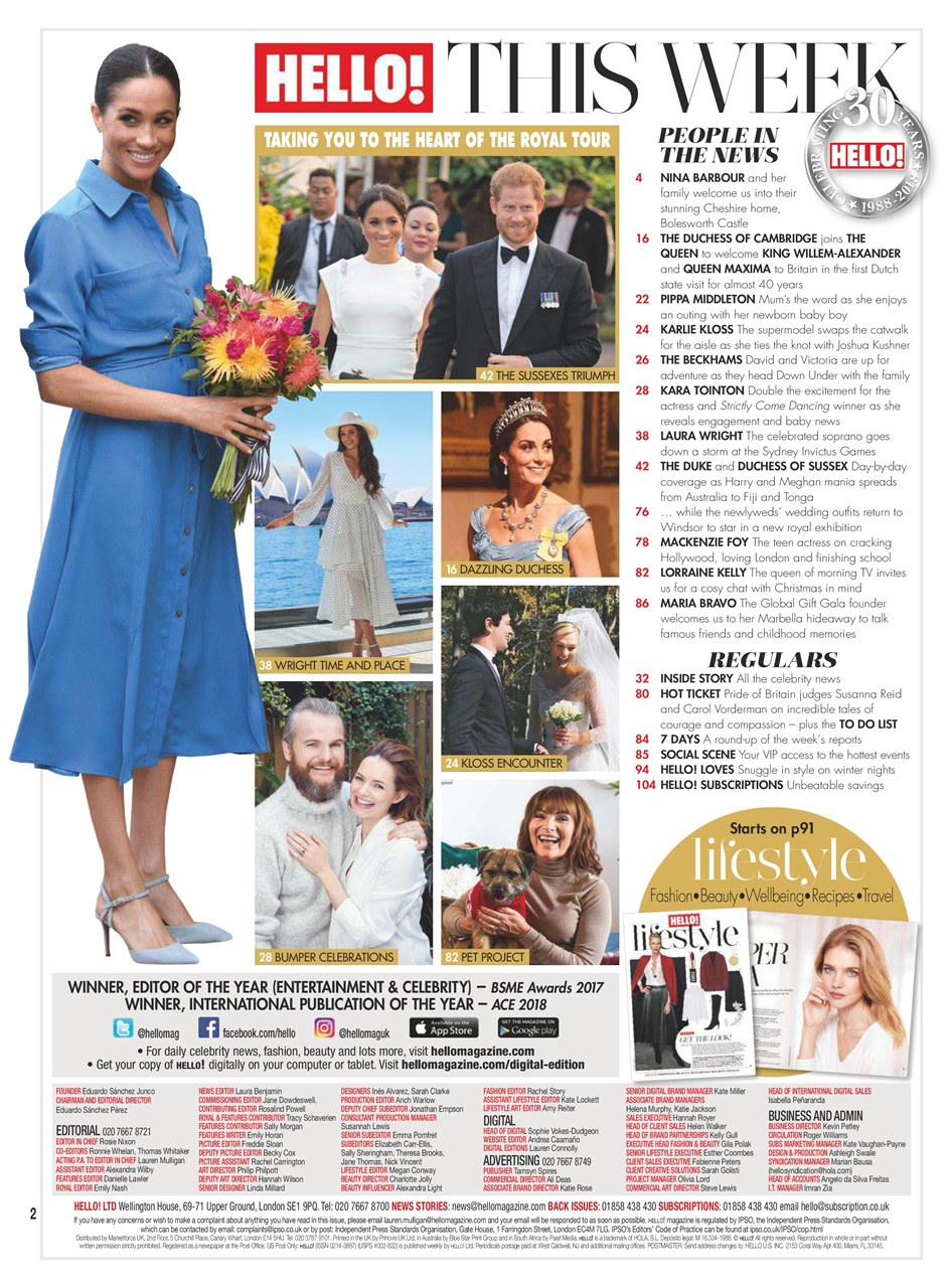 Hello! Magazine Preview Pages