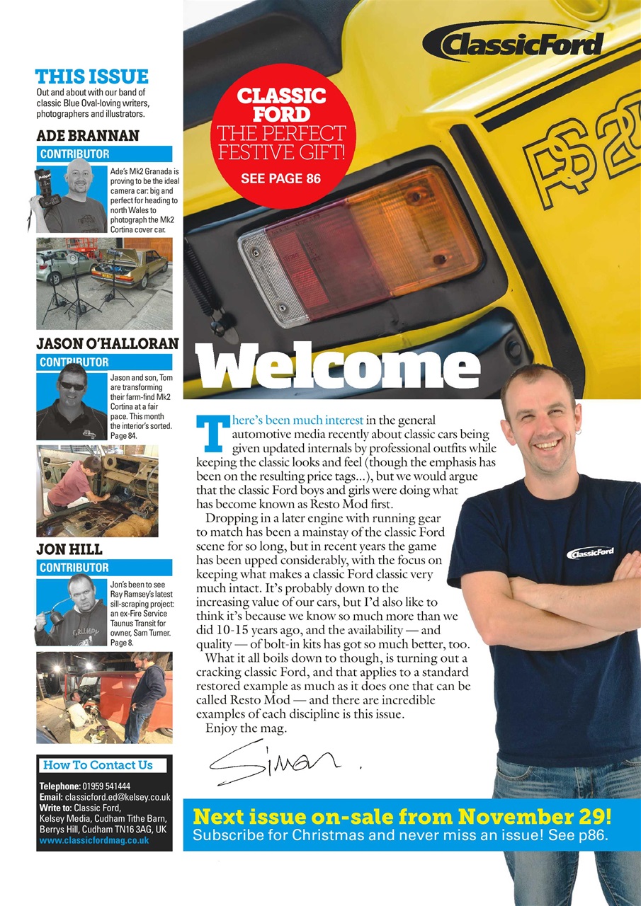 Classic Ford Preview Pages