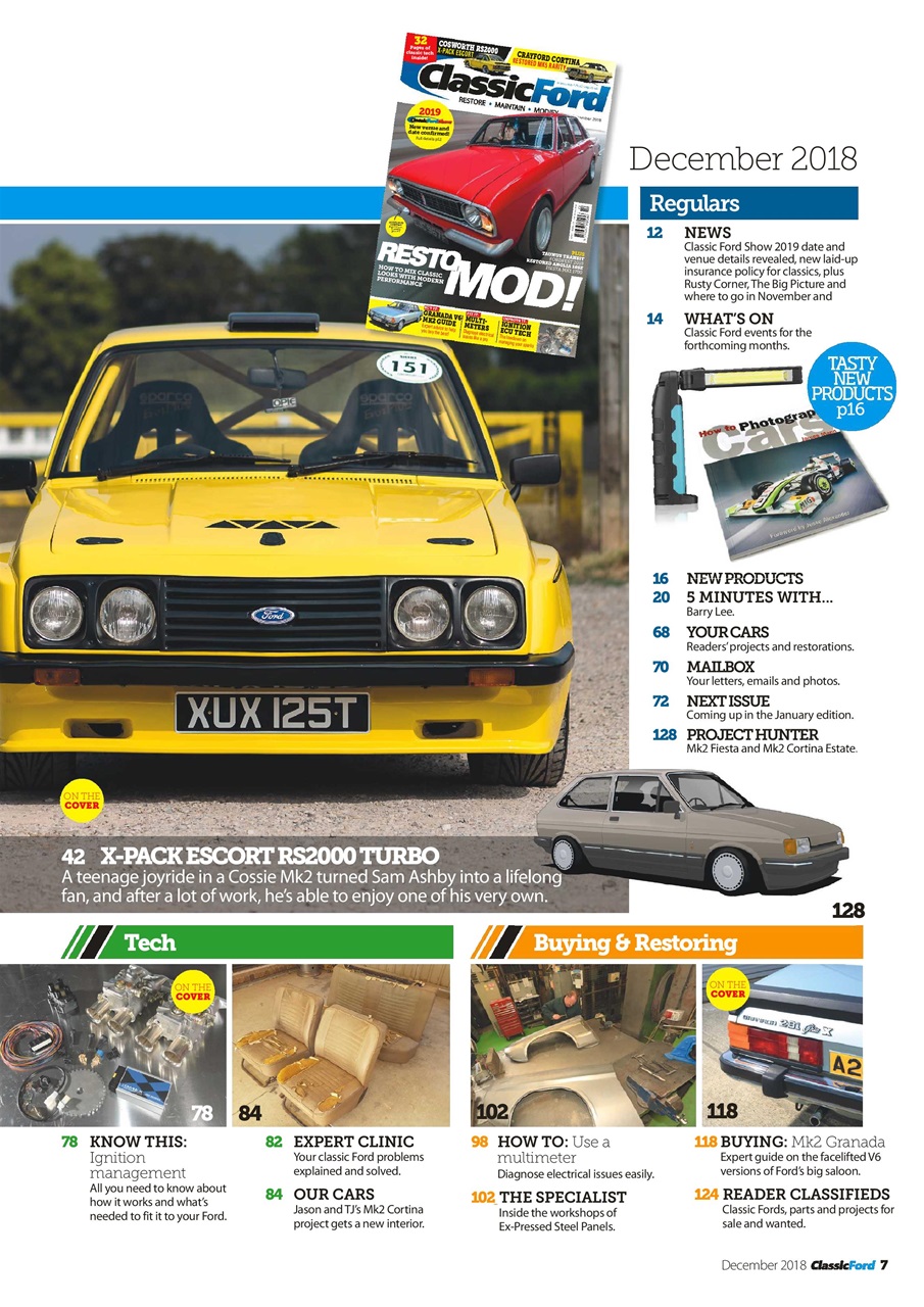 Classic Ford Preview Pages