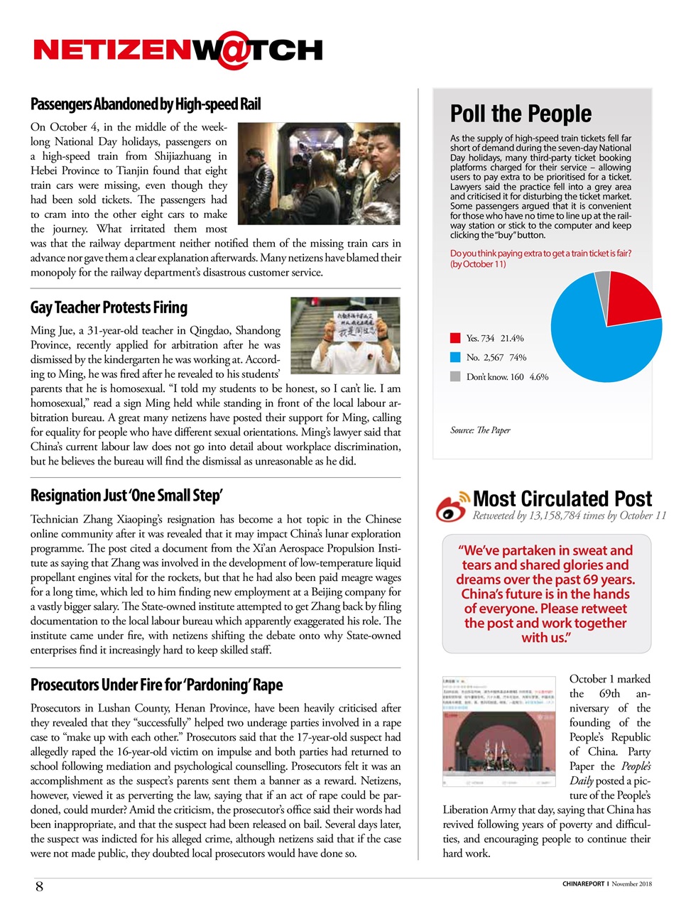 China Report Preview Pages