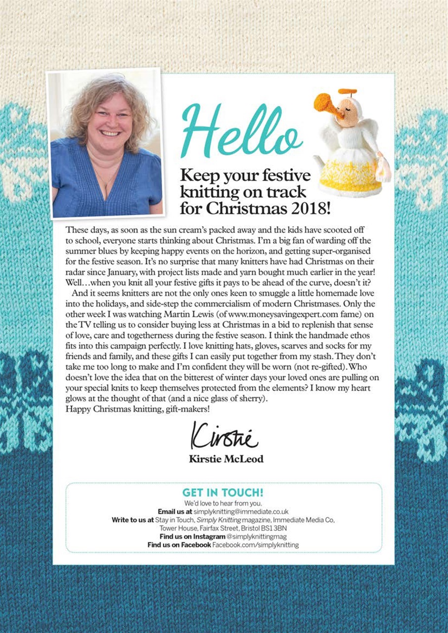 Simply Knitting Preview Pages