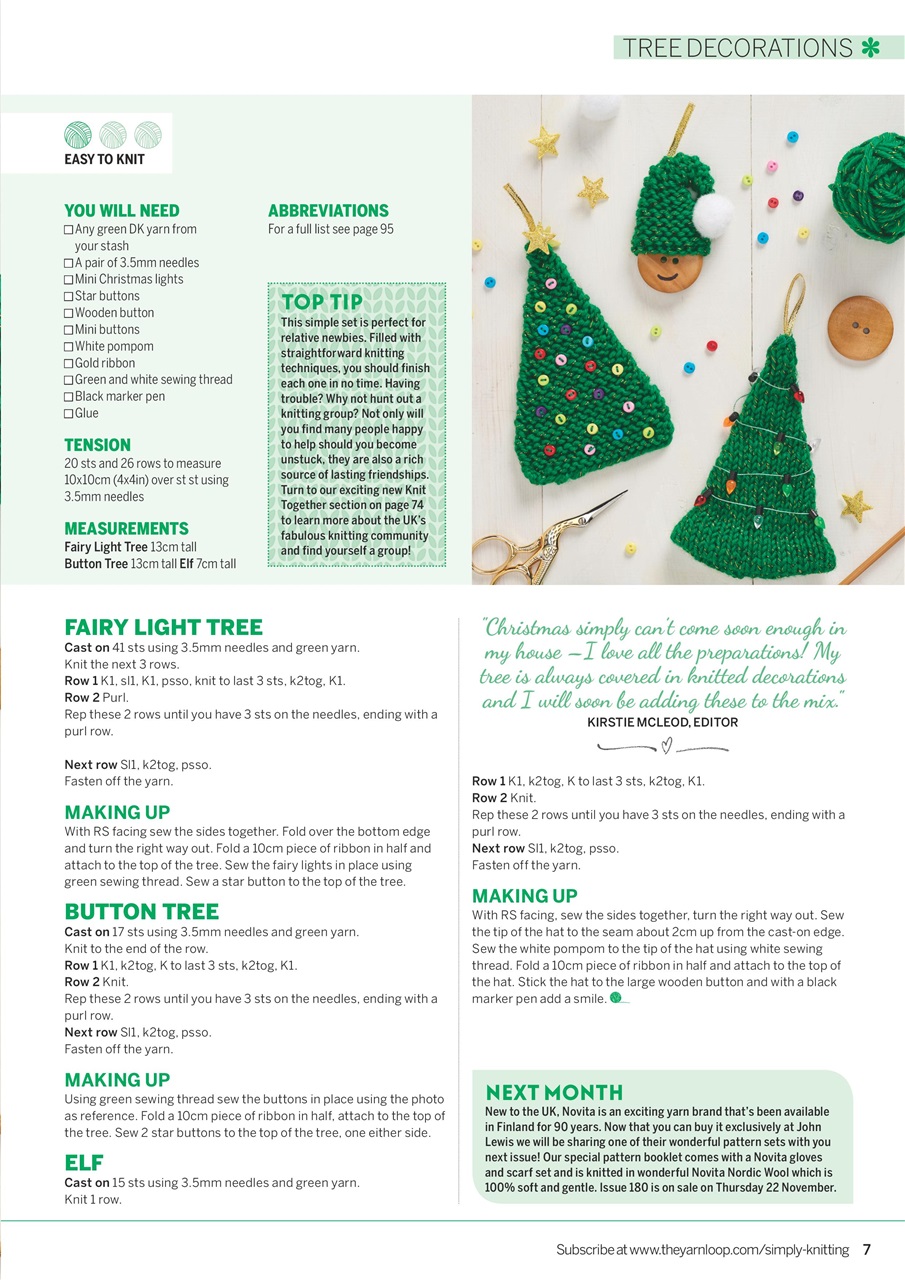 Simply Knitting Preview Pages