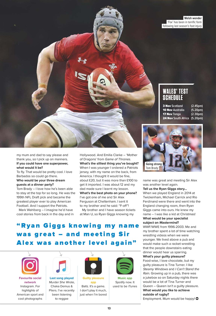 Rugby World Preview Pages