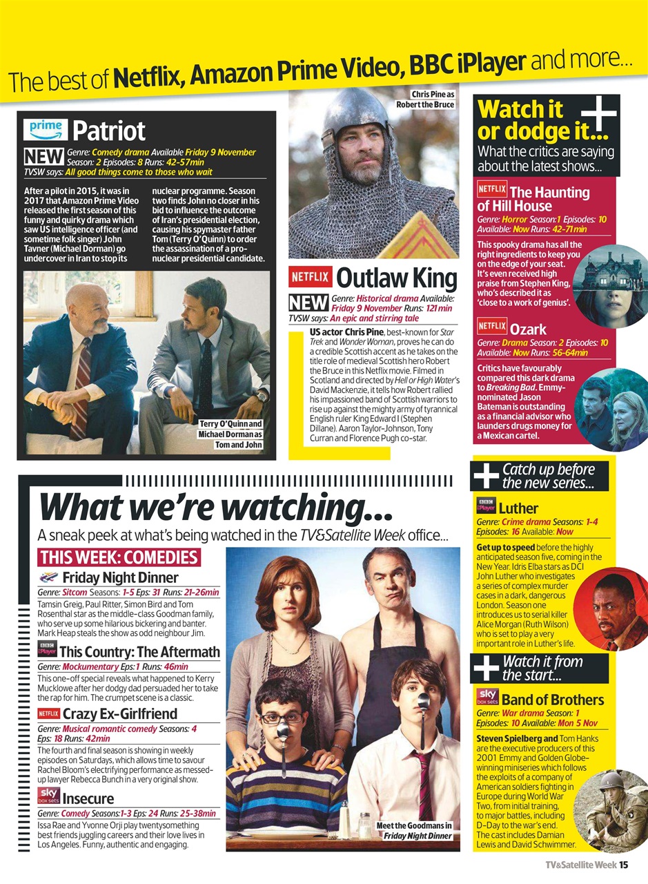 TV & Satellite Week Preview Pages