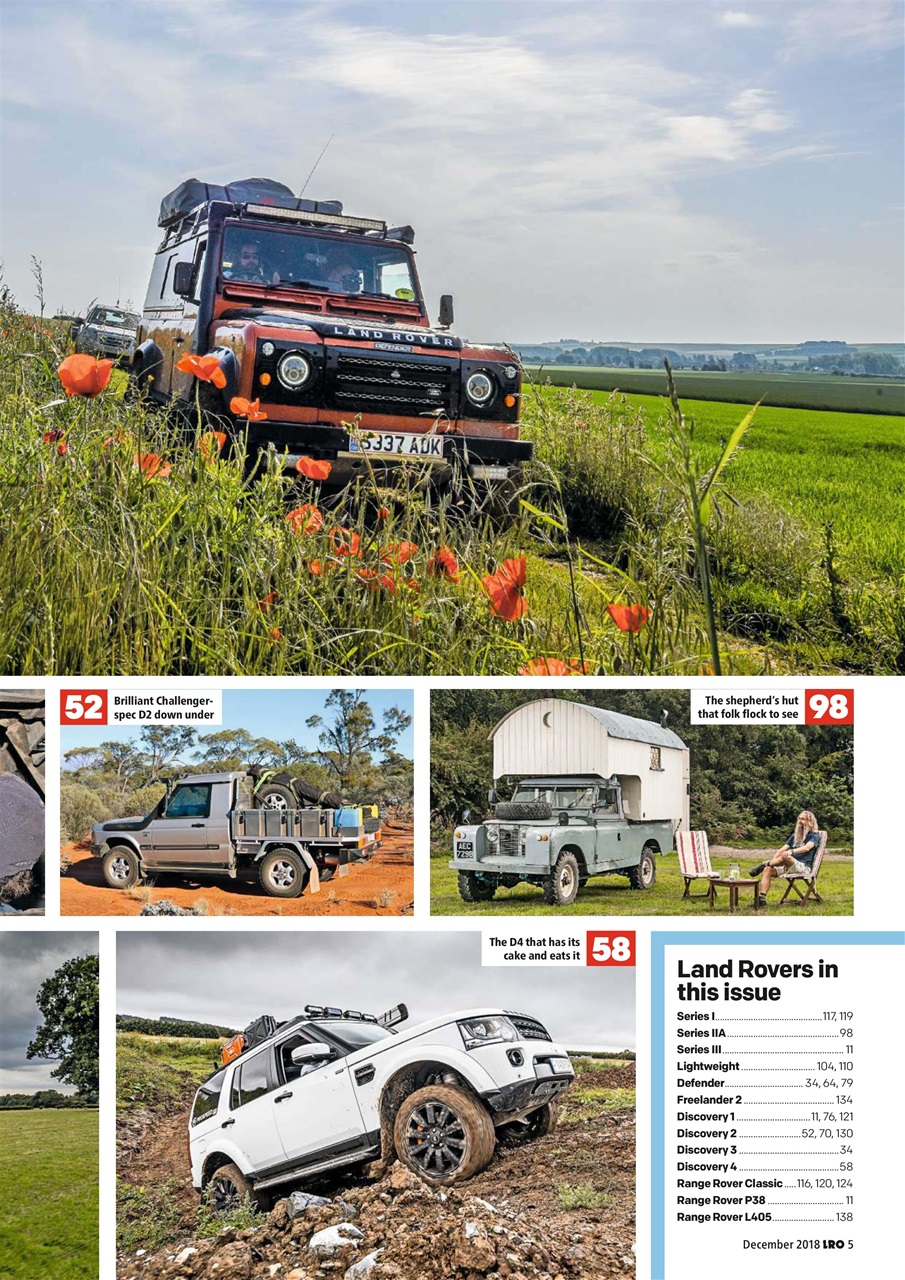 Land Rover Owner Preview Pages