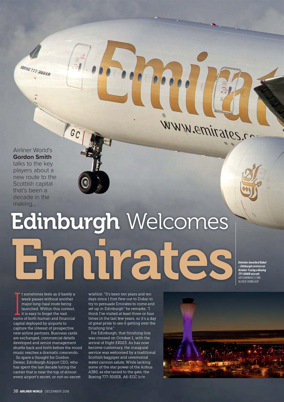 Airliner World Preview Pages