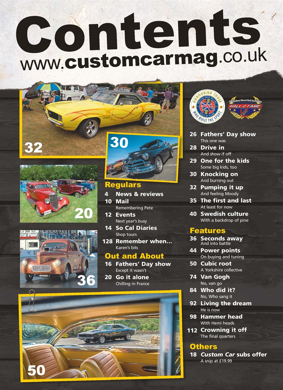 Custom Car Preview Pages