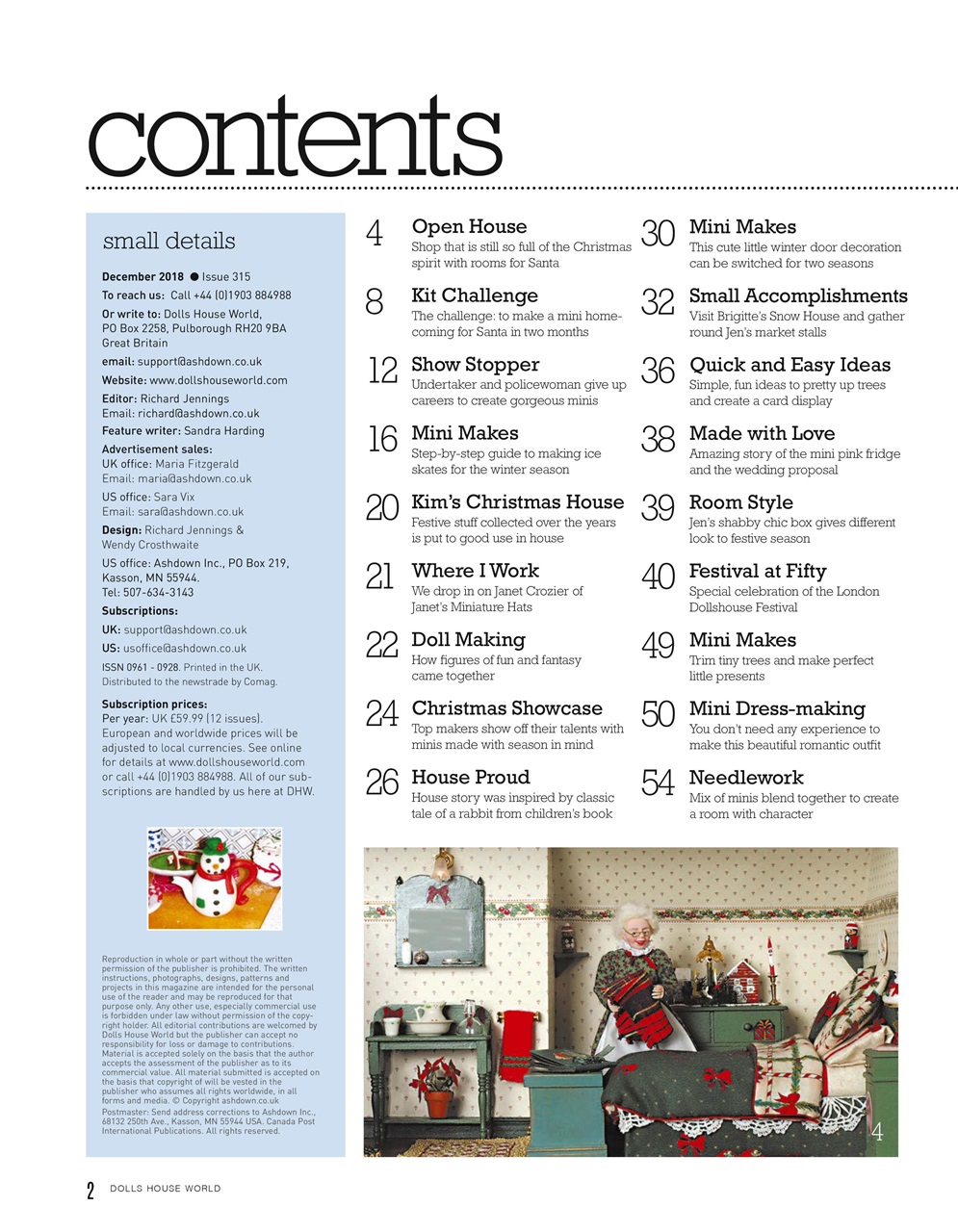Dolls House World Preview Pages