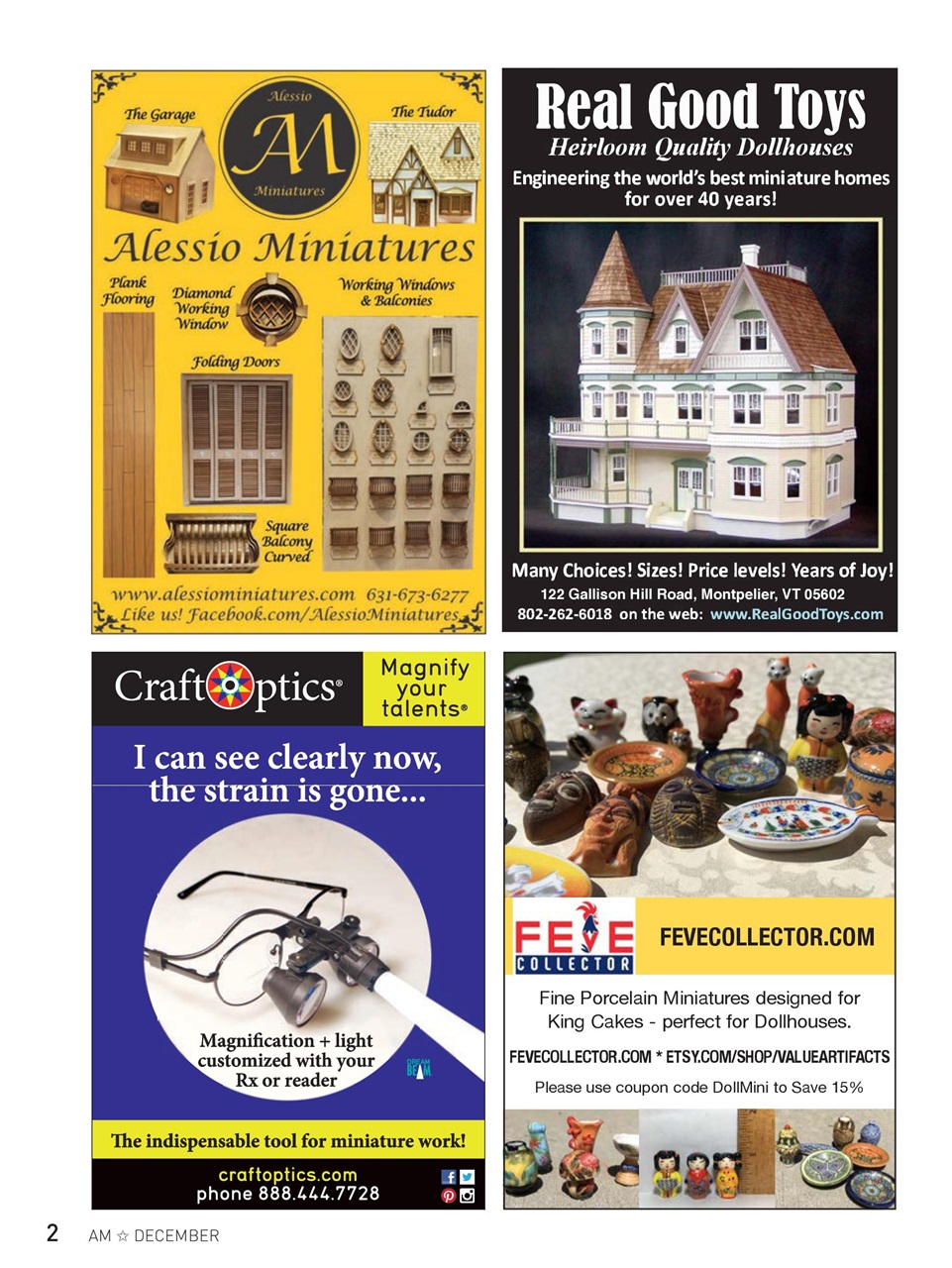 American Miniaturist Preview Pages