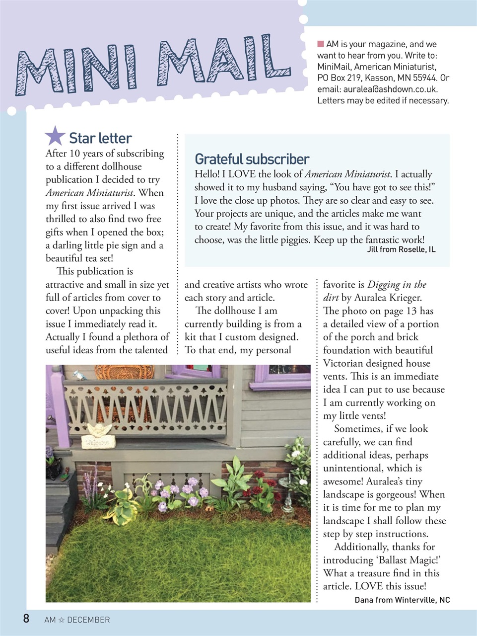 American Miniaturist Preview Pages