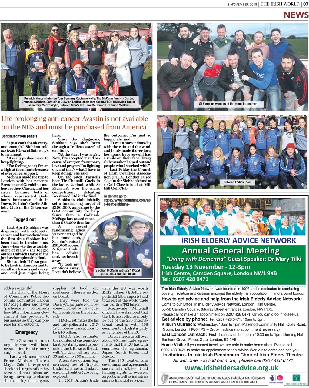 Irish World Preview Pages