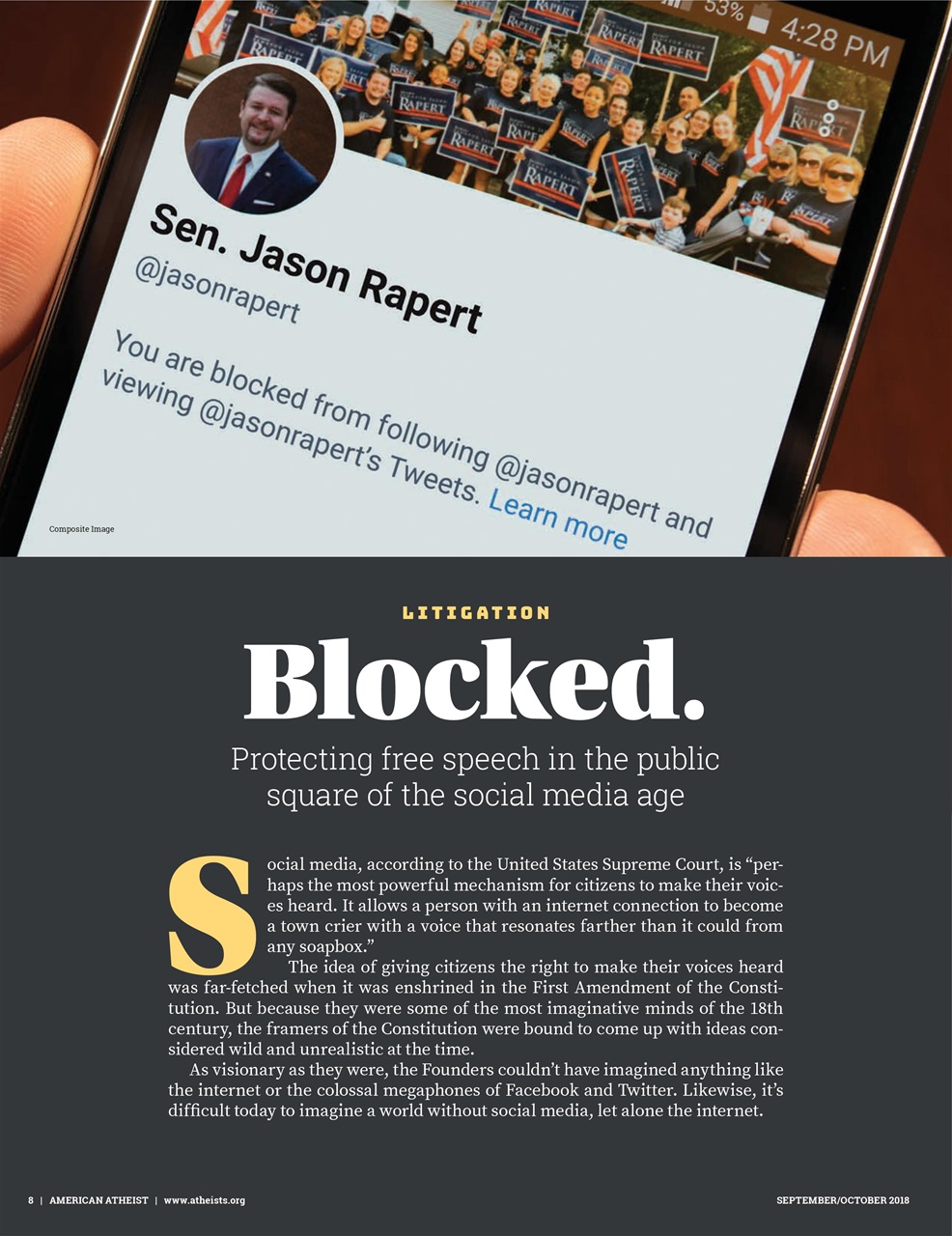 American Atheist Preview Pages