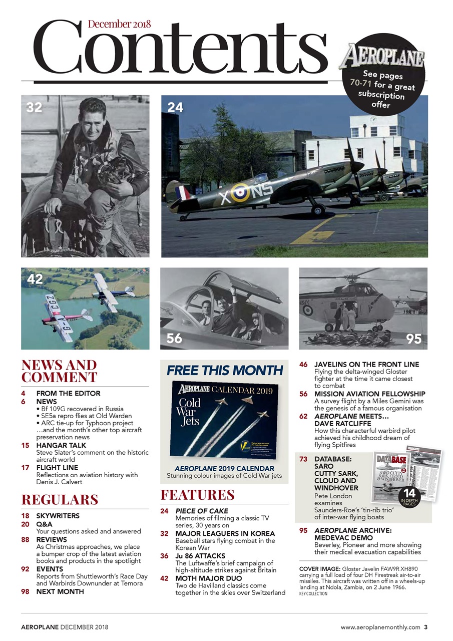 Aeroplane Preview Pages