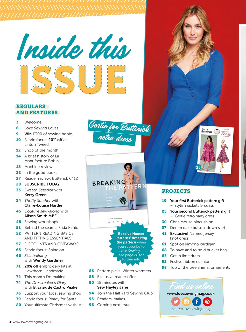 Love Sewing Preview Pages