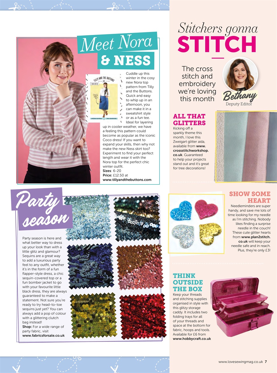 Love Sewing Preview Pages