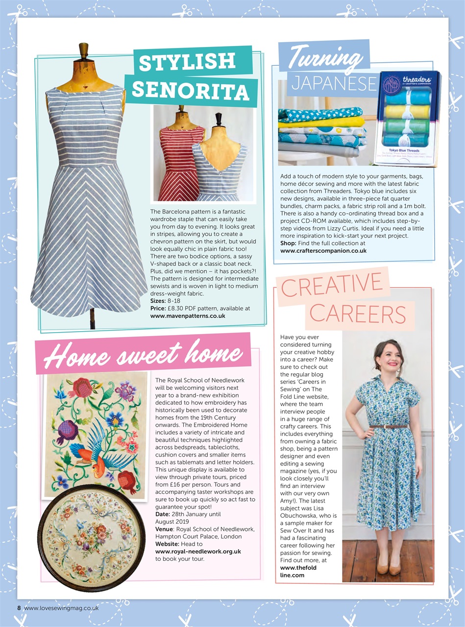 Love Sewing Preview Pages