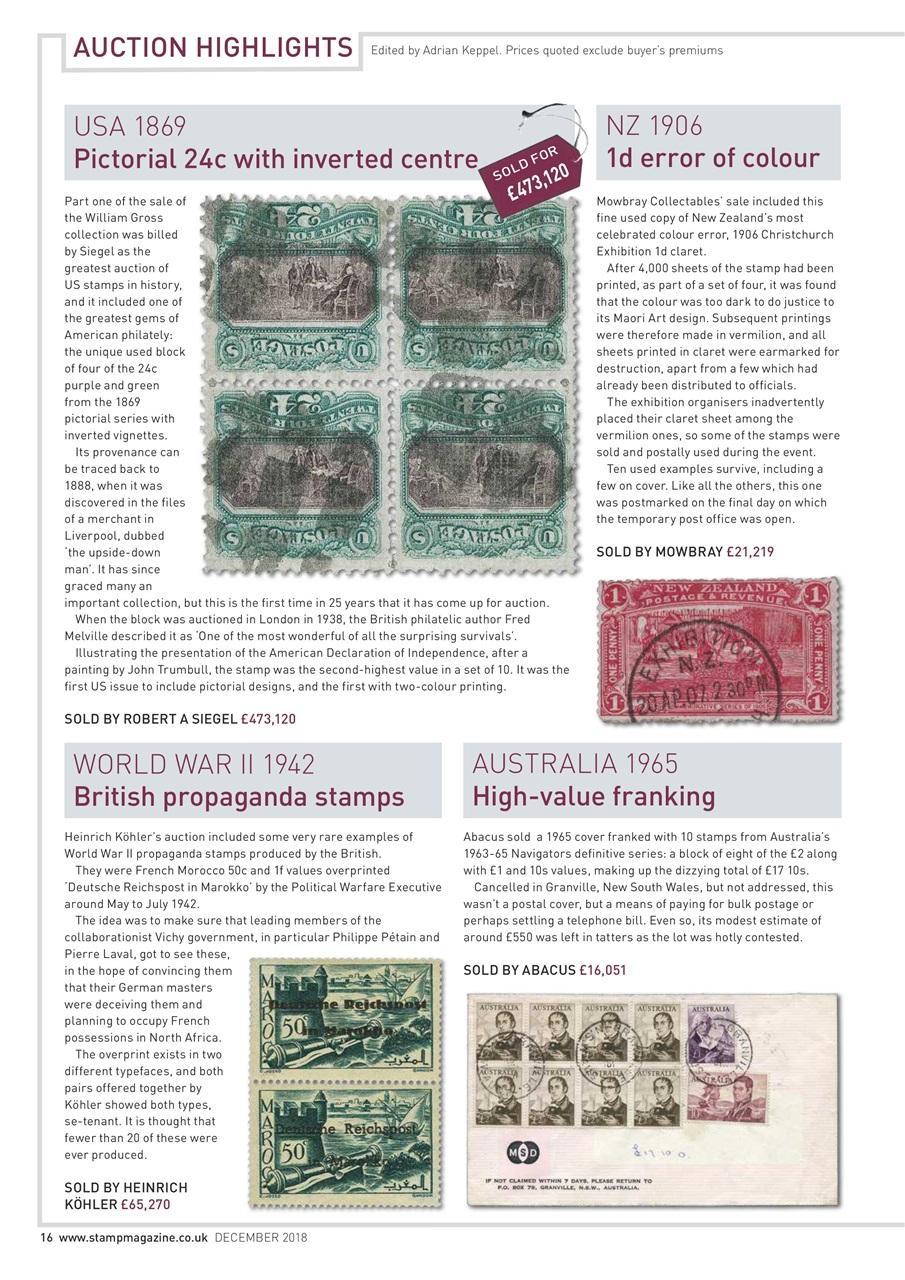 Stamp Magazine Preview Pages