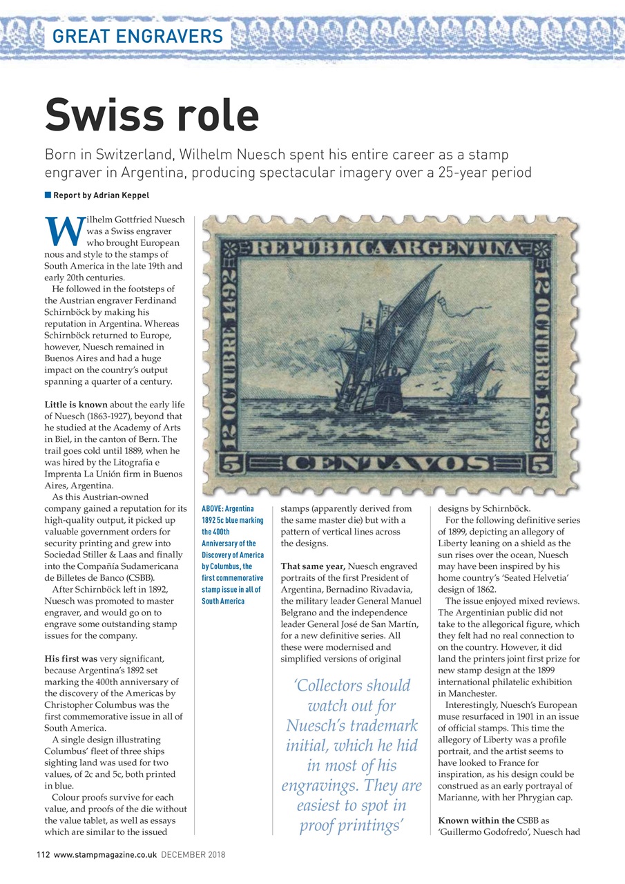 Stamp Magazine Preview Pages