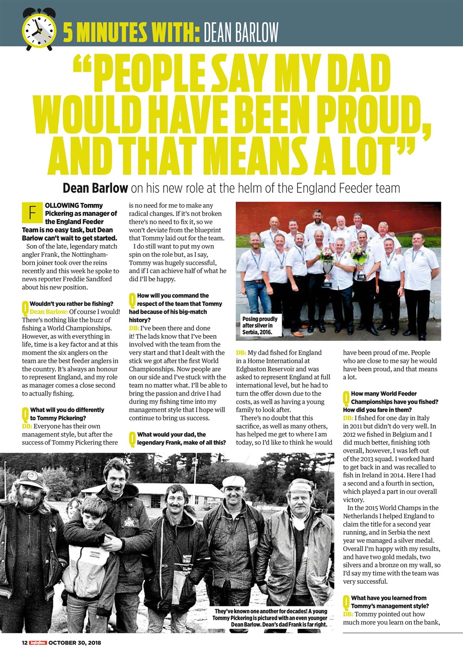 Angling Times Preview Pages