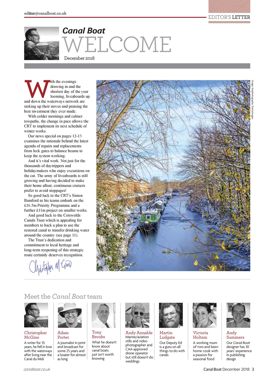 Canal Boat Preview Pages