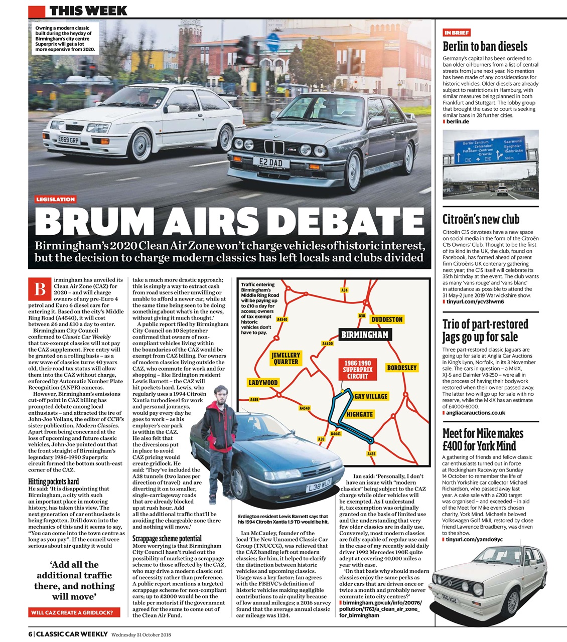 Classic Car Weekly Preview Pages