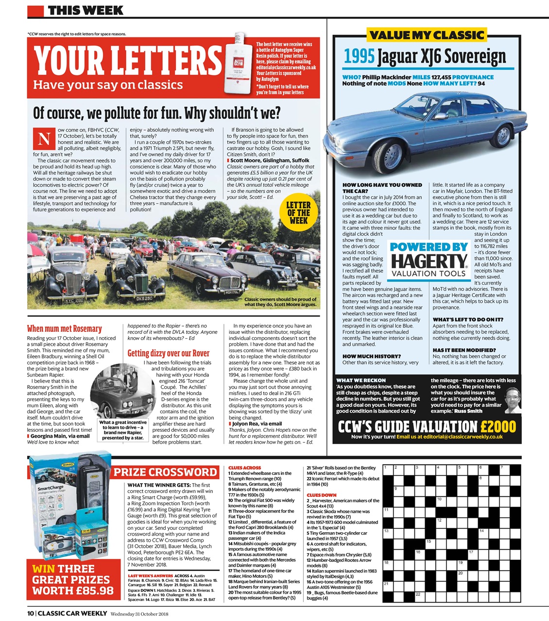 Classic Car Weekly Preview Pages