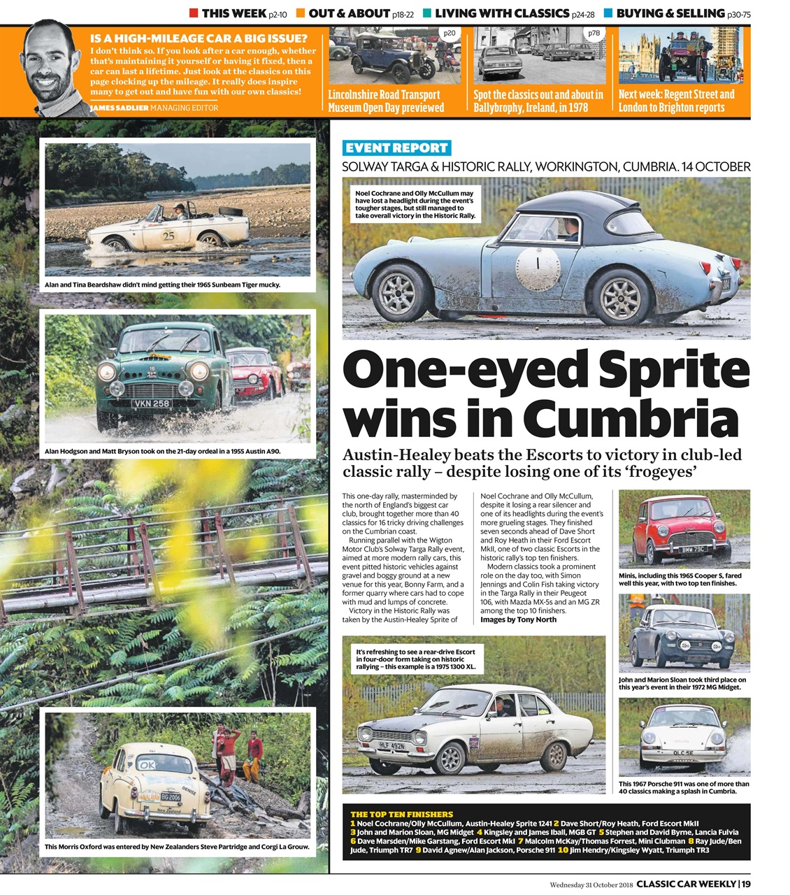 Classic Car Weekly Preview Pages