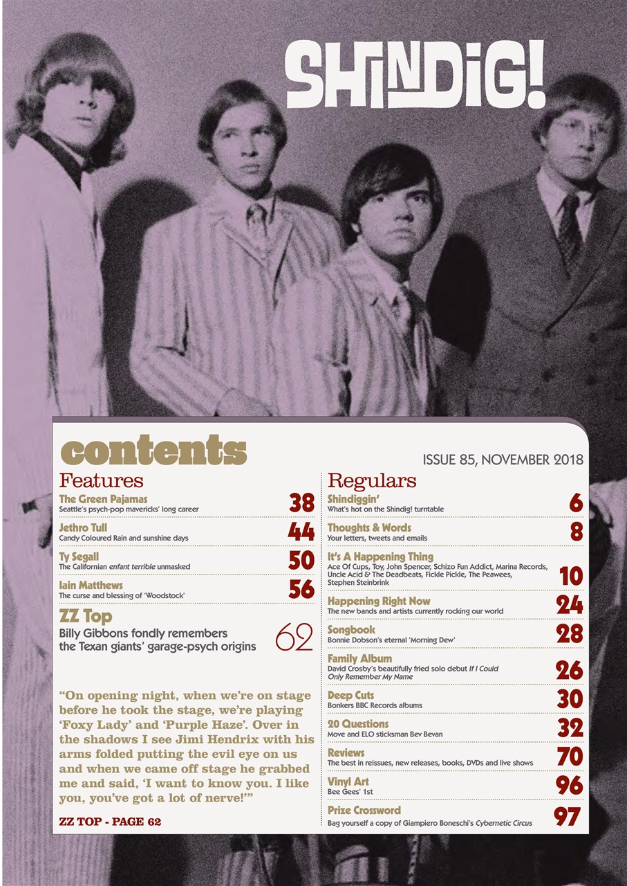 Shindig! Preview Pages