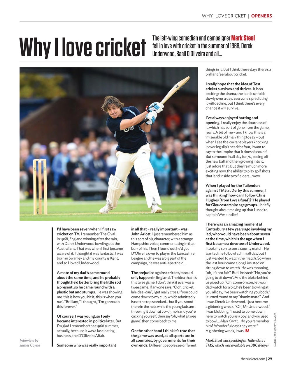 The Cricketer Magazine Preview Pages