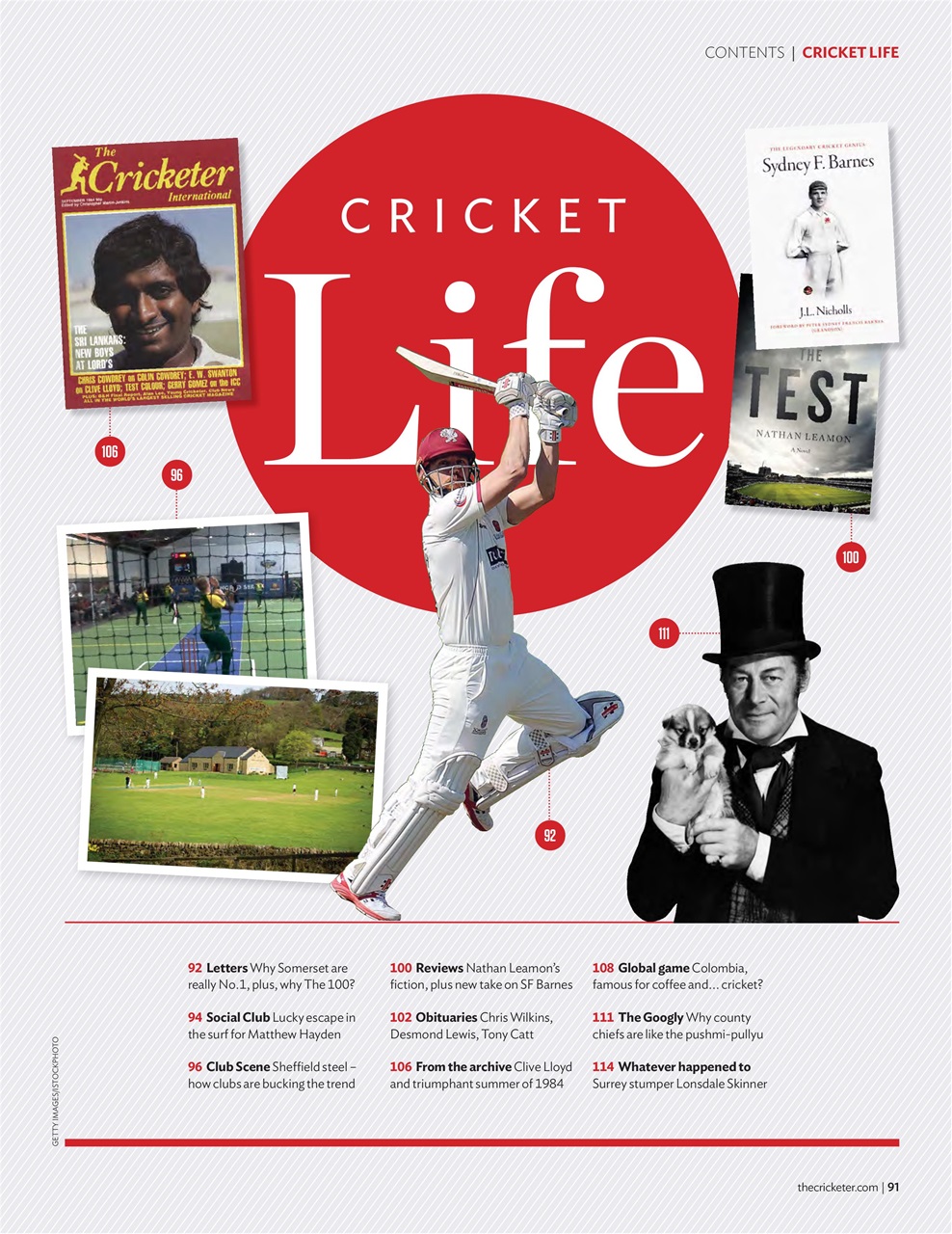 The Cricketer Magazine Preview Pages