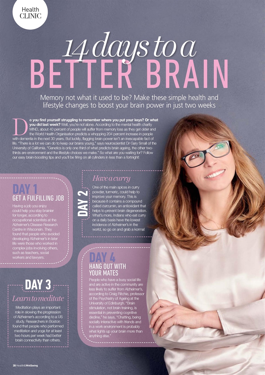 Health & Wellbeing Preview Pages