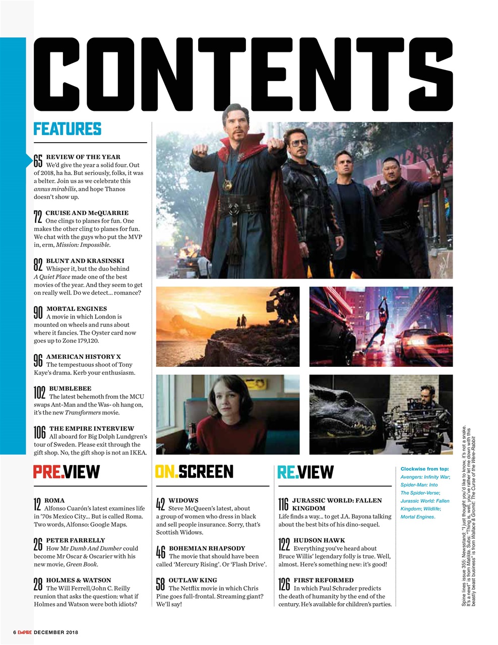 Empire Preview Pages