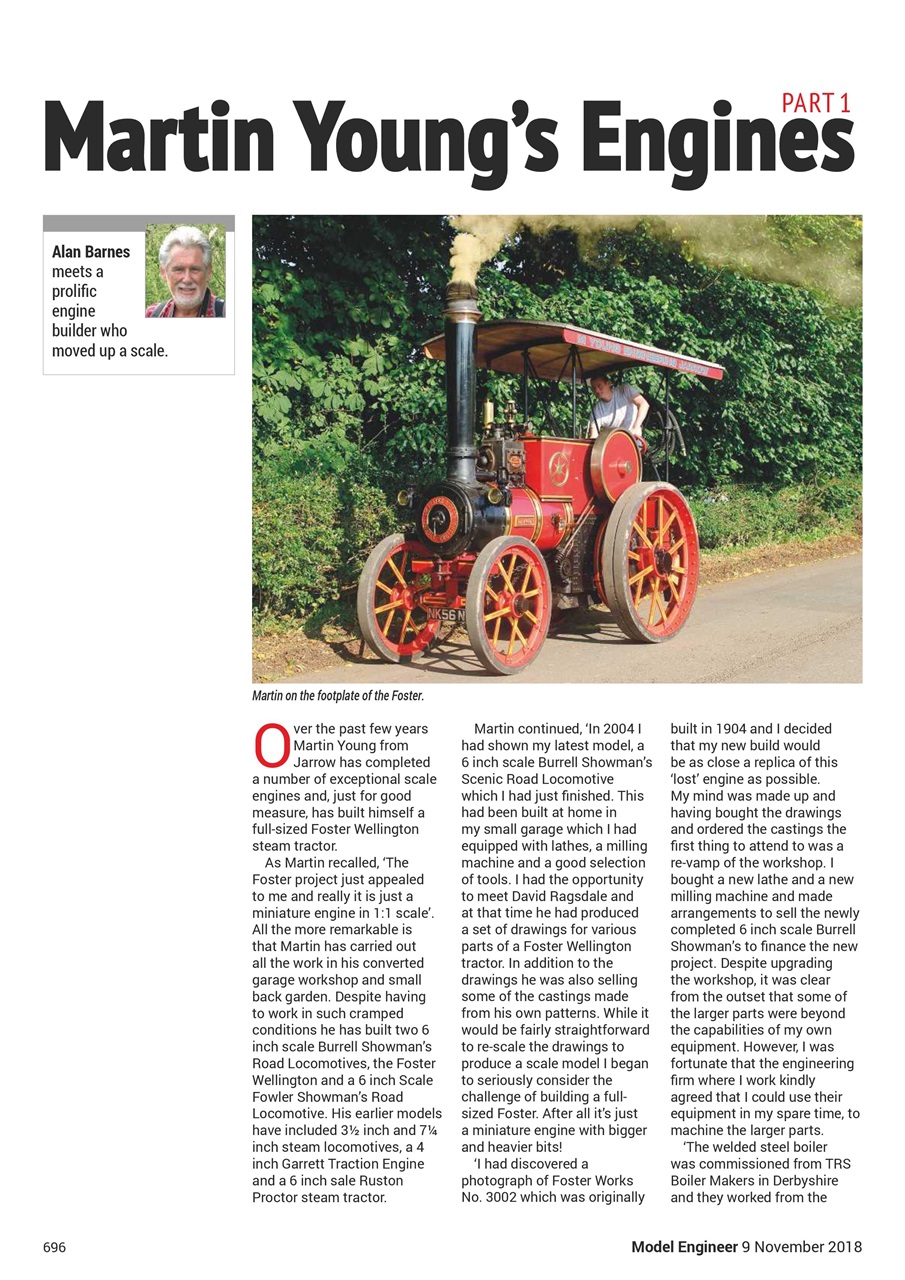 Model Engineer Preview Pages