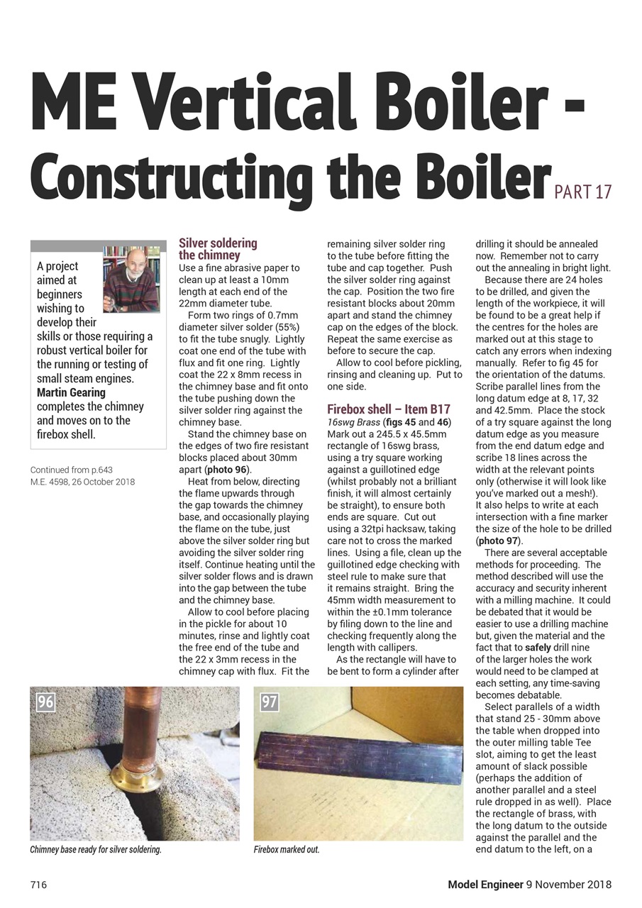 Model Engineer Preview Pages