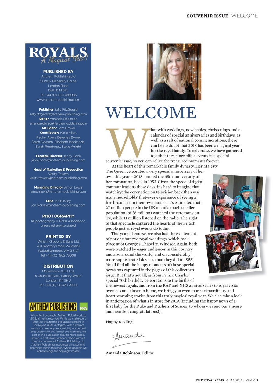 The Royals Preview Pages