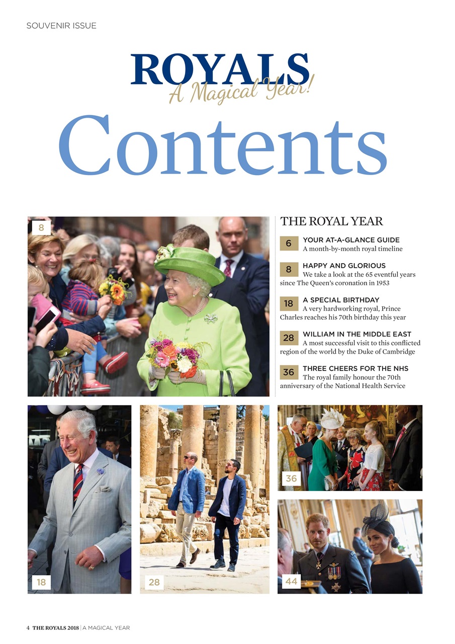 The Royals Preview Pages