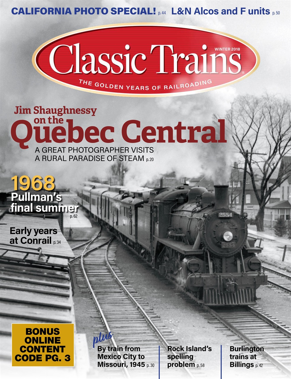 Classic Trains Preview Pages