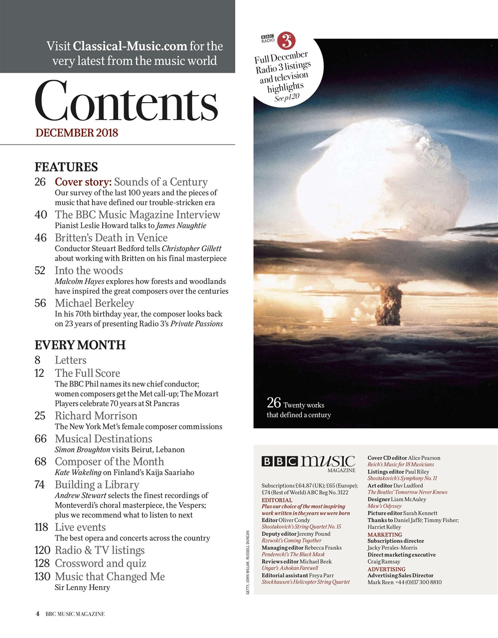 BBC Music Magazine Preview Pages