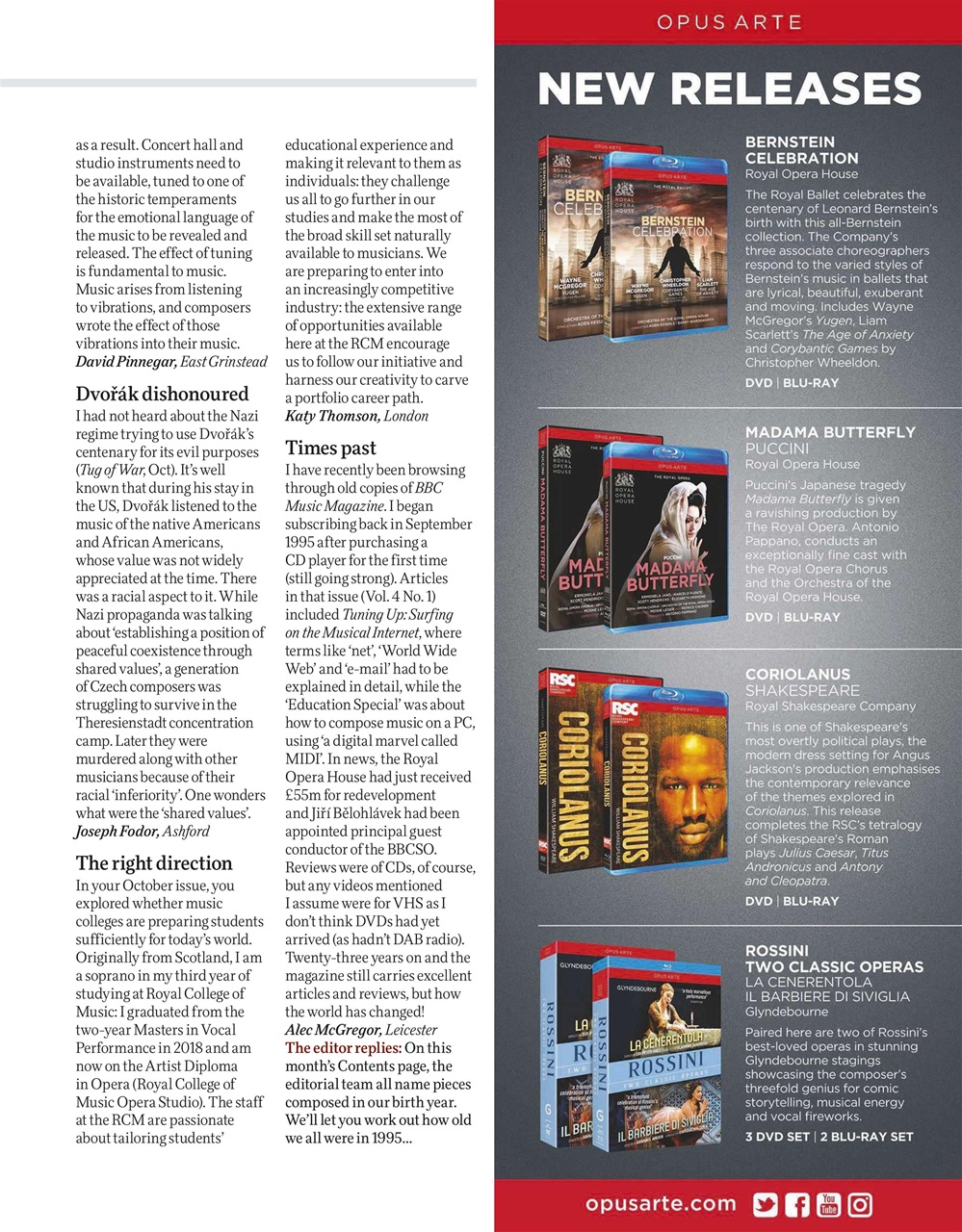 BBC Music Magazine Preview Pages