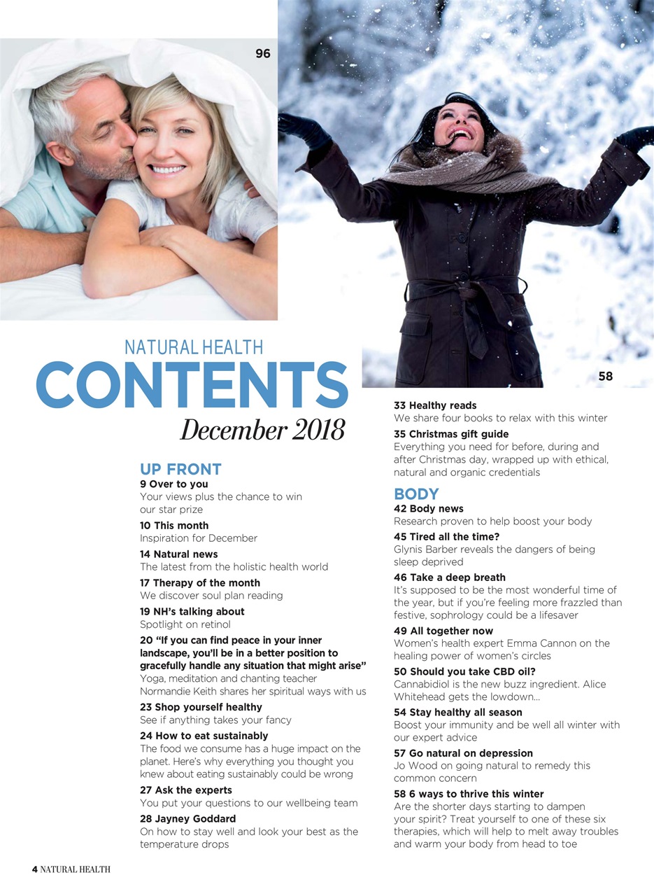 Natural Health Preview Pages