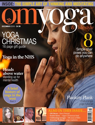OM Yoga Magazine issue Dec-18