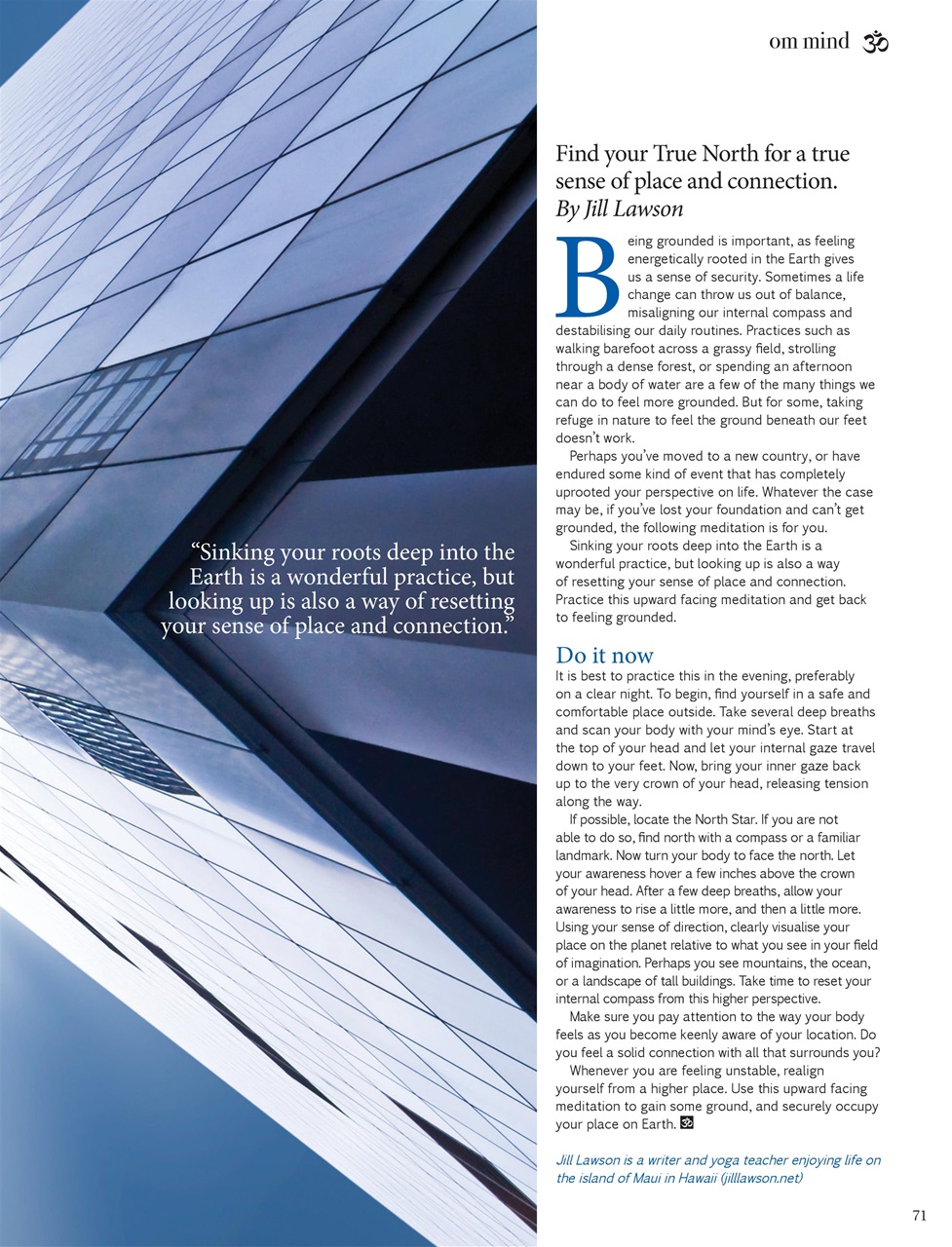 OM Yoga Magazine Preview Pages