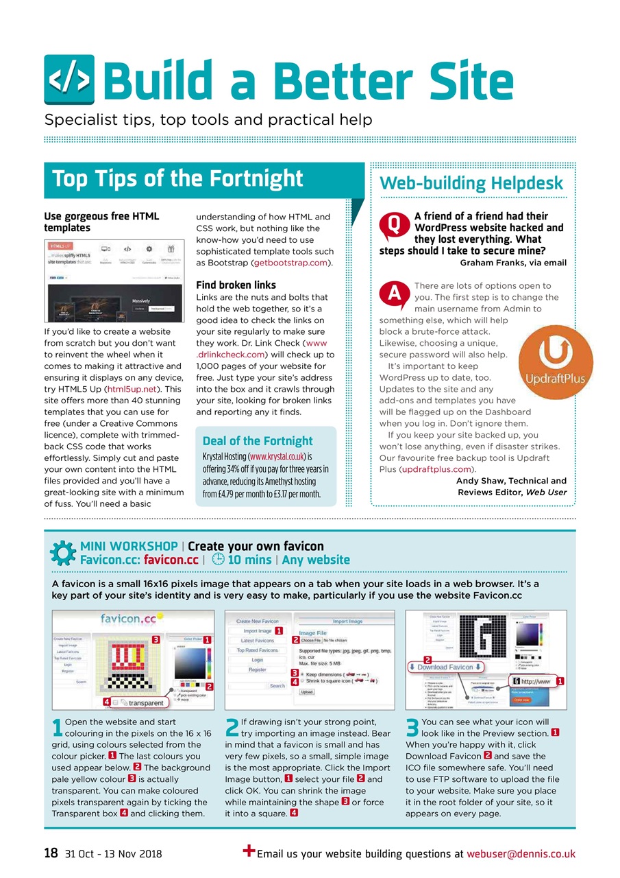 Webuser Preview Pages