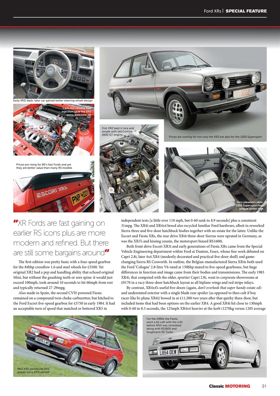 Classic Motoring Preview Pages