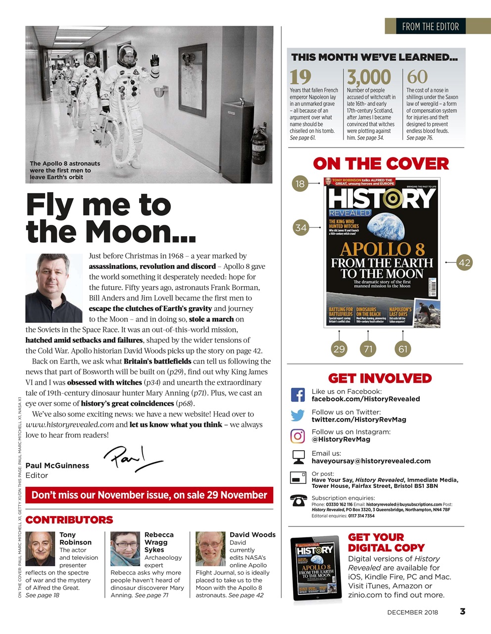 BBC History Revealed Magazine Preview Pages