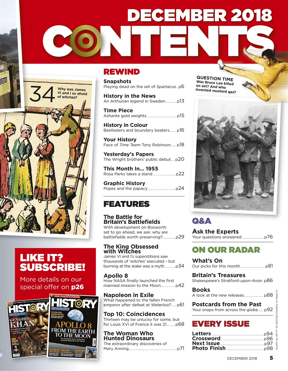 BBC History Revealed Magazine Preview Pages