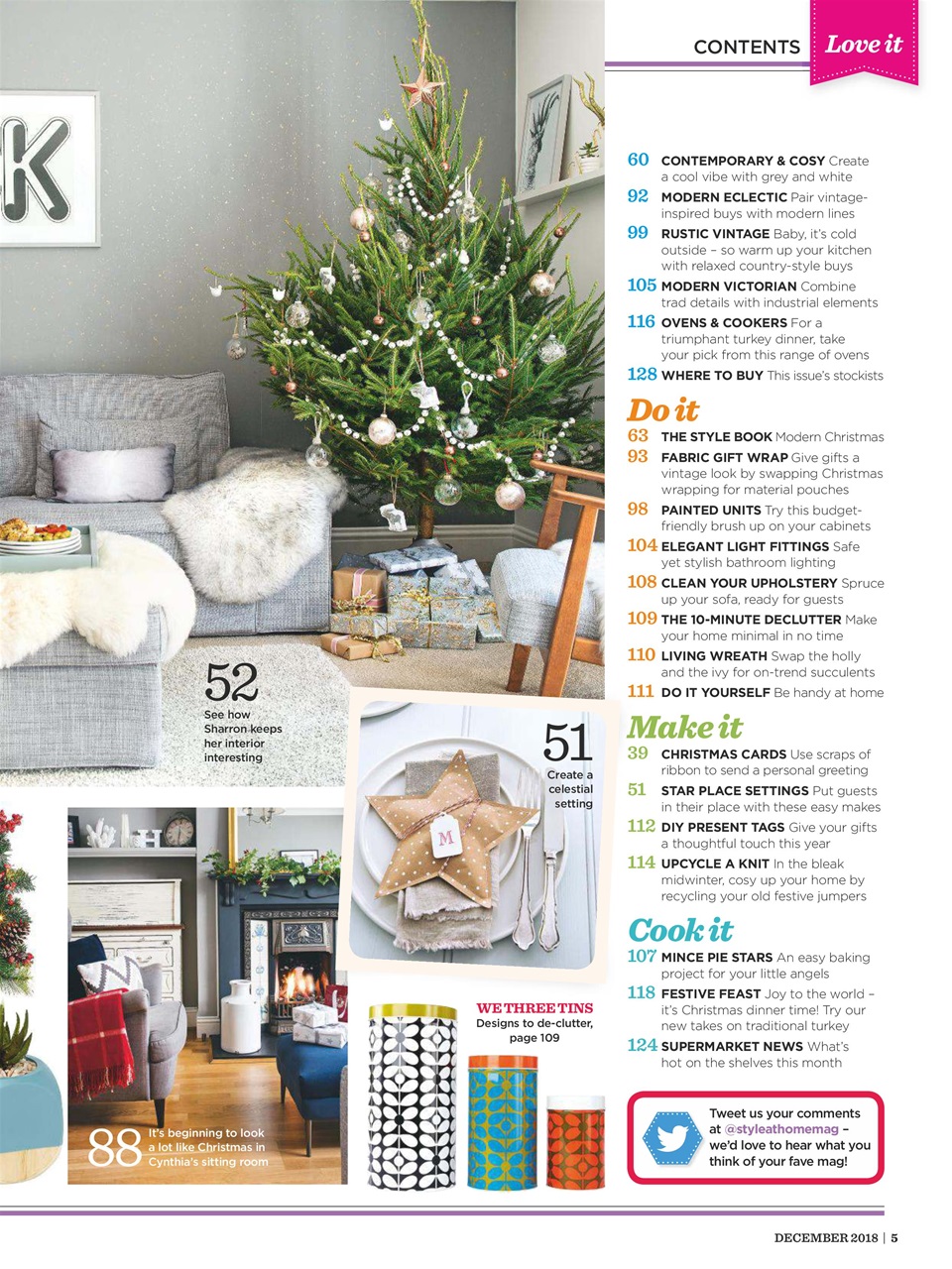 Style at Home Preview Pages