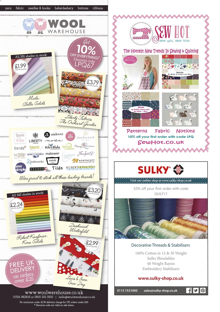 Love Patchwork & Quilting Preview Pages