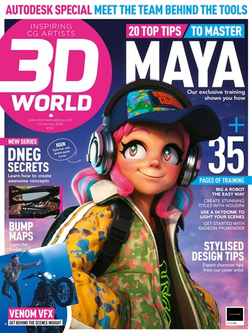 3D World issue Christmas